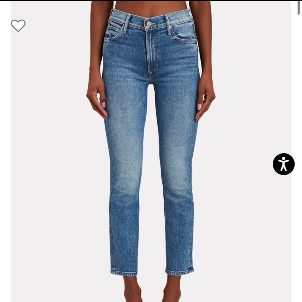 MOTHER Mid-Rise Dazzler Ankle Jeans size 29 NWT